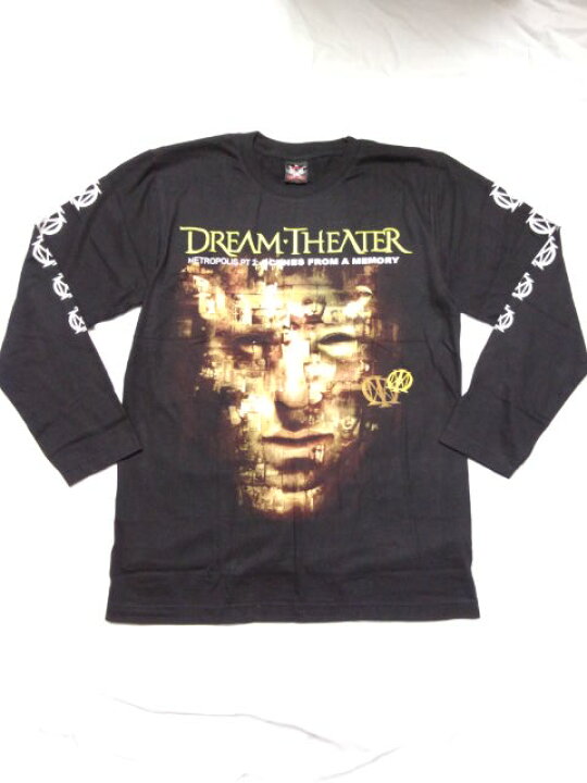 楽天市場】ロックTシャツ DREAM THEATER(ドリームシアター) 長袖 S M L 