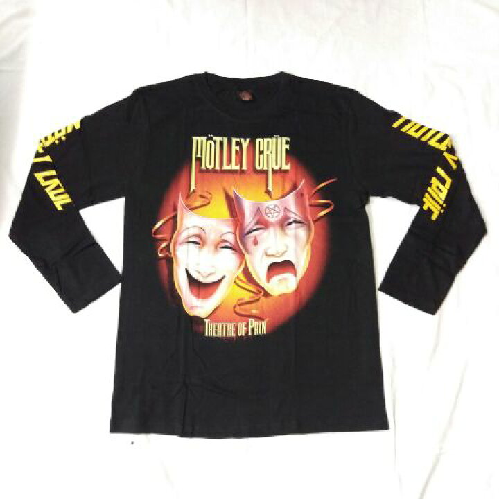 楽天市場】ロックTシャツ MOTLEY CRUE（モトリークルー） 長袖 ロンT 