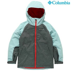 コロンビア ジュニア スキーウェア アルパインアクション II ジャケット ライトブルー ヘザーブラック Columbia Alpine Action II Jacket SG0222-012