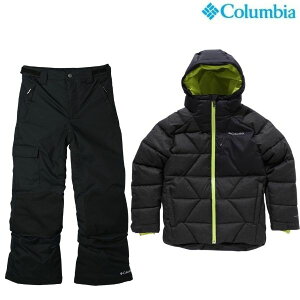 RrA WjA ȃXL[EFA EC^[ pE_[II LeBbh WPbg wU[ubN + oKu[IIpc ubN Columbia Winter Powder II Quilted Jacket + Bugaboo II Pant SB5454-012-SY003