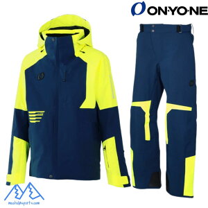 Il f `[ XL[EFA LTCY lCr[ CG[ ONYONE DEMO TEAM OUTER JACKET&PANTS NAVY×F.YELLOW ONJ98400R-688F280-ONP98450R-688F280-1