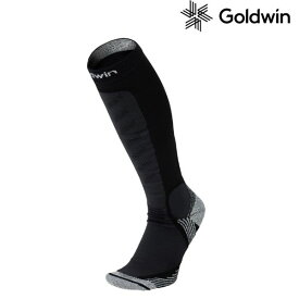 ゴールドウィン スキーソックス シースリーフィット光電子ウィンターグリップハイソックス GOLDWIN C3fit Kodenshi Winter Grip High Socks GC20320-BK