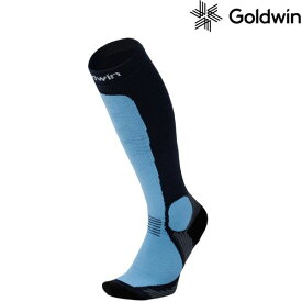 ゴールドウィン スキーソックス ウィンター サポート ハイソックス シースリーフィット ネイビー GOLDWIN Winter Support High Socks C3fit Navy GC20323-NA