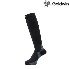 ゴールドウィン スキーソックス ウィンター サポート ハイソックス シースリーフィット ブラック GOLDWIN Winter Support High Socks C3fit Black GC20323-BK