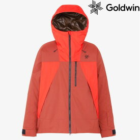 ゴールドウイン スキージャケット Goldwin 2-tone Color Hooded Jacket UH バーントヘナ G13303-UH