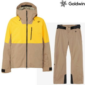 ゴールドウイン スキーウエア Goldwin G-Sector Hooded Jacket + G-Engineered Regular Pants GT グレイッシュトープ G14302-G34353R-GT