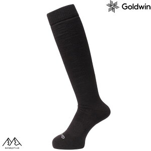 S[hEC  XL[\bNX E[ nC\bNX ubN GOLDWIN Medium Weight Wool High Socks Black GC24395-BK