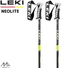レキ ストック スキーポール ブラック ネオンイエローLEKI NEOLITE SKI POLE 649-37371