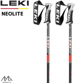 レキ ストック スキーポール ブラック レッド LEKI NEOLITE SKI POLE 64937372