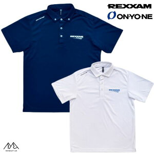 NU × Il {^_E |Vc lCr[ zCg REXXAM ONYONE PRO POLO-SHIRTS DARK NAVY WHITE YYPS010