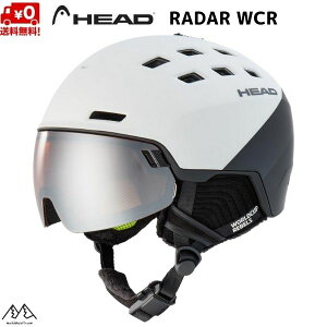 ヘッド バイザーヘルメット レーダー ホワイト HEAD RADAR VISOR SKI HELMET WCR 323431