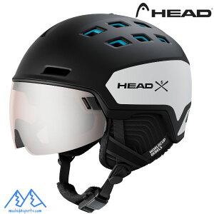 �w�b�h �o�C�U�[�w�����b�g ���[�_�[ WCR HEAD RADAR VISOR SKI HELMET WCR �z���C�g �u���b�N �u���[ 323433