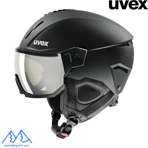 �E�x�b�N�X �X�L�[ �o�C�U�[�w�����b�g �u���b�N�}�b�g UVEX INSTINCT VISOR BLACK 5662602