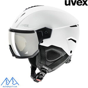 �E�x�b�N�X �X�L�[ �o�C�U�[�w�����b�g �z���C�g �u���b�N�}�b�g UVEX INSTINCT VISOR WHITE 5662605