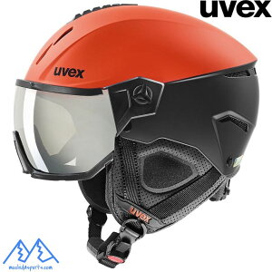 ExbNX XL[ oCU[wbg tBA[X bh ubN}bg UVEX INSTINCT VISOR RED BLACK 5662607007