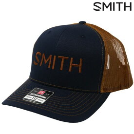 スミス メッシュキャップ ネイビー キャメル SMITH BASEBALL CAP NAVY / CAMEL 011305094