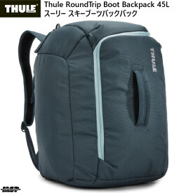 スーリー スキー ブーツバッグ ヘルメット ブーツバックパック ブルー Thule RoundTrip Boot Backpack 45L Dark Slate 3204356