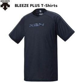 デサント DESCENTE BLEEZEPLUS ブリーズプラス ハーフスリーブシャツ Tシャツ ネイビー H/S Shirts DBMPJA53 NV 半袖 DBMPJA53-NV