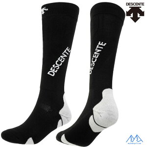 �f�T���g �X�L�[�\�b�N�X �u���b�N DESCENTE MOVE SOCKS FOR SKI DW4FSO52M-BK02