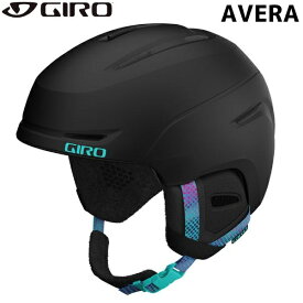 ジロ レディース スキー ヘルメット アジアンフィット アベラ ブラック GIRO AVERA Matte Black Chroma Dot 7146674