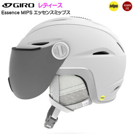 ジロ レディース バイザーヘルメット GIRO Essence MIPS エッセンス ミップス ホワイト Matte White [7103248]
