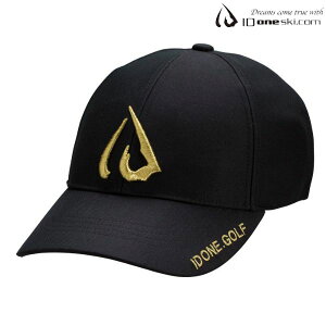 �A�C�f�B�[���� ID ���S �x�[�V�b�N�L���b�v �u���b�N ID ONE.GOLF ID LOGO BASIC CAP BLACK