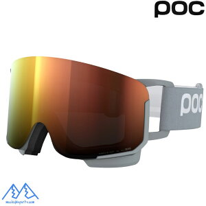 ポック スキーゴーグル ネクサル ワイドフィット クラリティ グレー オレンジ POC NEXAL WF JAPAN FIT Granite Grey/Partly Sunny Orange 40851-9637