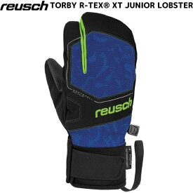 ロイシュ ジュニア スキーグローブ REUSCH TORBY R-TEX XT JUNIOR LOBSTER ロイッシュ ロイシュ ジュニア グローブ サーフザウェブ ブラック ネオングリーン 60618104003