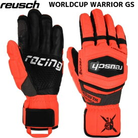 ロイシュ レーシング スキーグローブ REUSCH WORLDCUP WARRIOR GS ロイッシュ グローブ ブラック / フルオレッド 62111117809