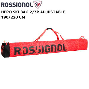 Vj[ 3 2XL[P[X ROSSIGNOL HERO SKI BAG 2/3P ADUSTABLE 190/220 XL[P[X RKLB106