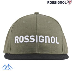 ���V�j���[�� �R�[�|���[�g �L���b�v ���[�������[�X ROSSIGNOL CORPORATE CAP FLAT BRIM LAUREL WREATH RLOMH27 A34