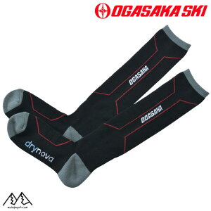 オガサカ スキーソックス ブラック OG-WA/BLK OGASAKA SKI SOCKS WARM FIT 00210