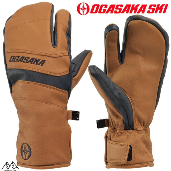 楽天市場】オガサカ 3本指 スキーグローブ やぎ革 OGASAKA GM/CAM 