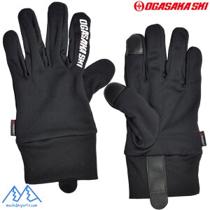 IKTJ XL[ Ci[ O[u ubN ۉ OGASAKA GIW/BLK INNER GLOVE 00436