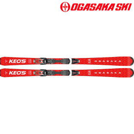 オガサカ スキー KEO'S ケオッズ KS-PV/RD 165cm + PRD11GW スキーセット KS-PV-RD-PRD11GW