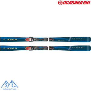 オガサカ スキー KEO'S ケオッズ KS-UQ/NV ネイビー + PRD11GW ビンディングセット OGASAKA KS UQ KS-UQ NV PRD11