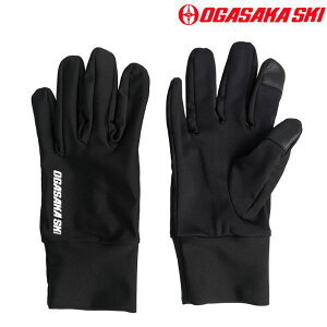 IKTJ Ci[ O[u OGASAKA GI/BLK ubN INNER GLOVE