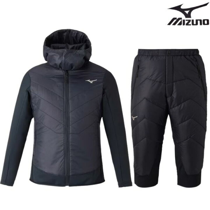 楽天市場】ミズノ MIZUNO 中綿入 ミドルジャケット ＆ ミドルパンツ 