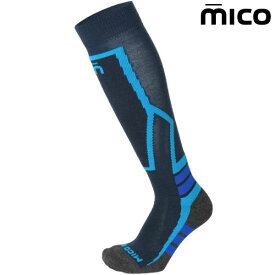 ミコ ジュニア スキーソックス ブルー MICO KIDS PERFORMANCE SKI SOCKS CA2600 002 BLUE