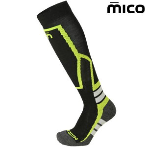 ~R WjA XL[\bNX CG[ MICO KIDS PERFORMANCE SKI SOCKS CA2600 160 YELLOW CA2600 160