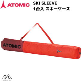アトミック スキーケース 1台入 レッド ATOMIC SKI SLEEVE SKI BAG Red/Rio Red AL5045040