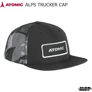 �A�g�~�b�N �A���v�X �g���b�J�[ �L���b�v �u���b�N ATOMIC ALPS TRUCKER CAP BLACK AL5102020