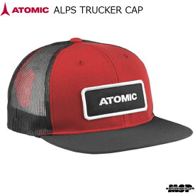 アトミック アルプス トラッカー キャップ レッド ATOMIC ALPS TRUCKER CAP RED AL5102030