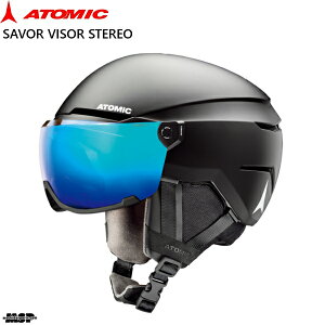 Ag~bN oCU[փbg ubN ATOMIC SAVOR VISOR STEREO BLACK AN5005712