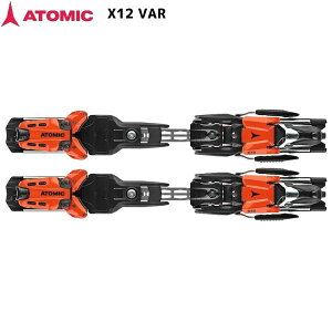 アトミック ビンディング ATOMIC X-BINDING X12 VAR Red / Black AD50017660