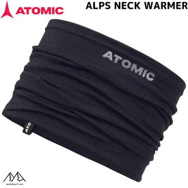 アトミック ネックウォーマー ブラック メリノウール ATOMIC ALPS NECK WARMER AL5115110