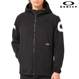 オークリー トレーニング ウェア ジャケット ジャージ フーディー ブラック OAKLEY Enhance 3Rdg Synchronism Jacket 7.0 Blackout FOA406266-02E