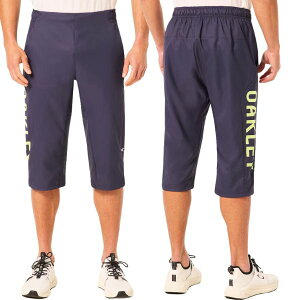 I[N[ NX NH[^[ E[u G 3/4pc lCr[ OAKLEY Enhance Mobility Quarter Pants 5.0 Foggy Blue FOA406302-6FB
