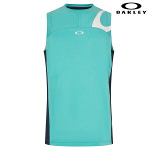 �I�[�N���[ �^���N�g�b�v �m�[�X���[�u �V���c ���C�g�u���[/�l�C�r�[ �ڐG�⊴ OAKLEY Enhance Tech Cold Ns Crew 2.0 Teal Blue FOA406323-64R