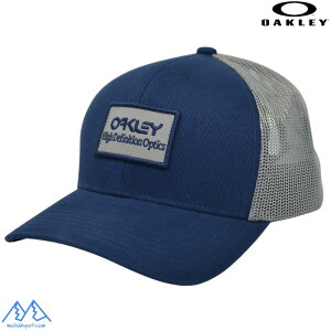 �I�[�N���[ �L���b�v �l�C�r�[ �O���[ Oakley B1B Hdo Patch Trucker Abyss Cement FOS900906 9LN